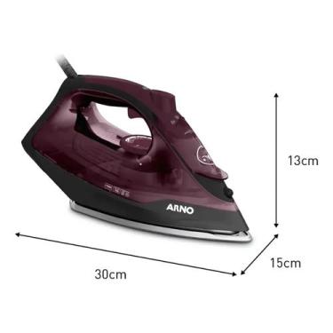 Imagem de Ferro a Vapor Arno Ultragliss com Base Durilium Airglide FMV 127v, 110