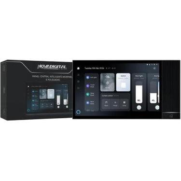 Imagem de Painel Central Inteligente Midpainel Tela 8 Novadigital  Hub Zigbee - 