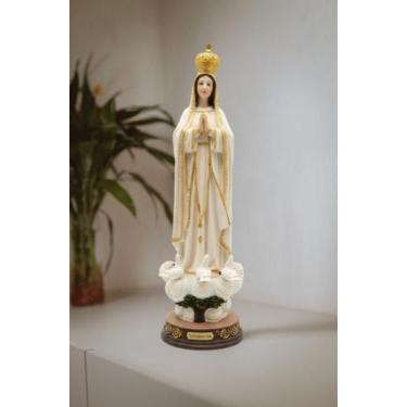 Imagem de Imagem Nossa Senhora De Fátima 60cm Resina Importada - Sacro