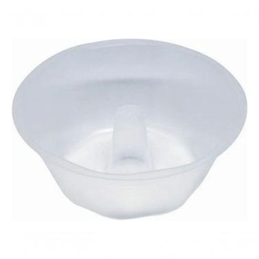 Imagem de Forma para Mini Pudim Descartável 120ML com Tampa Forneável 100 Unidades Transparente H...