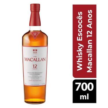 Imagem de Whisky Macallan Sherry Oak 12 anos 700ml - The Macallan, 700ml