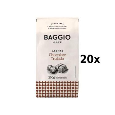 Imagem de Café Baggio Aromas Chocolate Trufado 250g Caixa com 20 Unidades