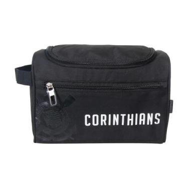 Imagem de Necessaire Esportiva Grande Masculina Casual Corinthians - Xeryus, Pre