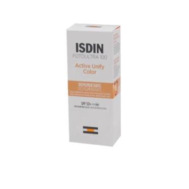 Imagem de Protetor Solar Isdin FotoUltra 100 Active Unify Color Fluído com Cor S