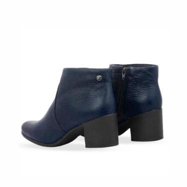 Imagem de Bota cano baixo couro burnish bottero 346901, Preto, 35
