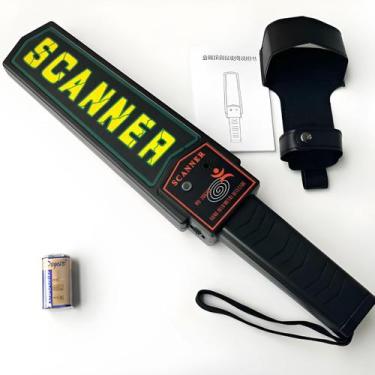 Imagem de Scanner Detector De Metais Segurança Funcional - Thor Importadora