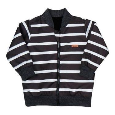 Imagem de Jaqueta / Casaco Paraiso Bebe Menino Luxo Inverno Cod 9169, Preto, P (