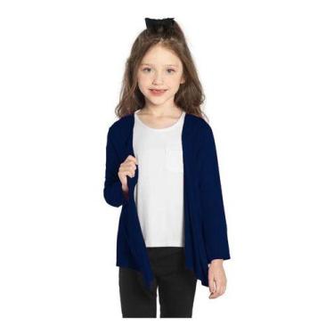 Imagem de Jaqueta Blusa Cardigan Infantil Inverno Menina Tamanh 1 A 16 - ANJO DA