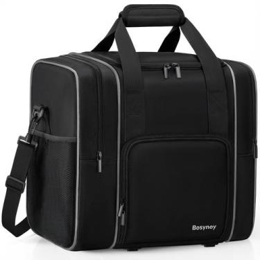 Imagem de Bolsa para bola de boliche Bosynoy individual com compartimento para c