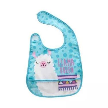 Imagem de Babador Impermeável Com Bolso LHAMA - BUBA