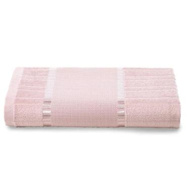 Imagem de Toalha de Lavabo Dohler Bella p/ Bordar Liso 30x45cm Cor:Rosa, Rosa