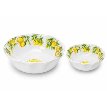 Imagem de Kit Com 2 Bowls Pequeno e Médio Em Melamina Linha Sicília - Bellagio