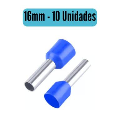Imagem de Terminal Tubular Ilhós Pré-Isolado Simples 2,5mm à 50mm - CRIMPER, 16m