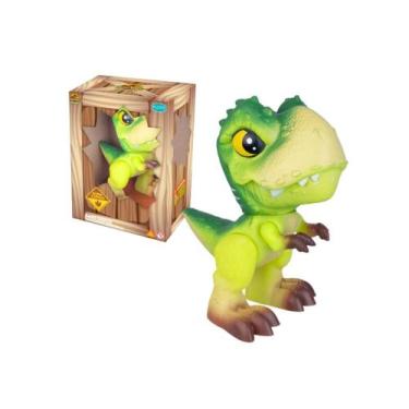 Imagem de Baby Dinos Jurassic World Pupee TRex Bumpy e Dilofossauro Colecionávei