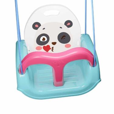 Imagem de Balanço Infantil Individual - Meu Balancinho - Pandinha - Pais e Filho