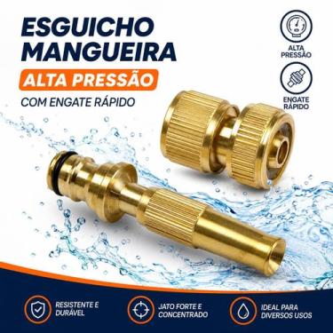 Imagem de Esguicho Mangueira Alta Pressão com Engate Rapido Force Line