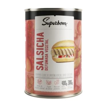 Imagem de Salsicha Vegetal Defumada Superbom Lata 300g