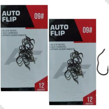 Imagem de Anzol Auto Flip da Albatroz fisgada automática 2 cartelas Tamanho:9 - 