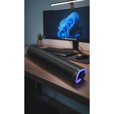 Imagem de Soundbar Mini Multimídia Bluetooth RGB 12W - Congratulations Store