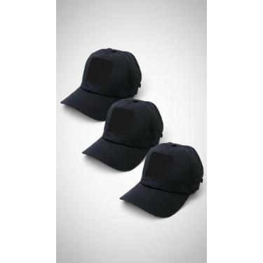 Imagem de Kit 3 Bonés Ajustáveis Brim Pesado Durável Unissex - Congratulations S