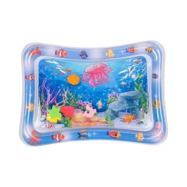 Imagem de Brinquedo Inflável De PVC Para Crianças, Tapete Aquático Com Animais M