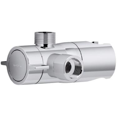 Imagem de KOHLER Desviador de braço de chuveiro K-98770-CP Awaken, cromado polido
