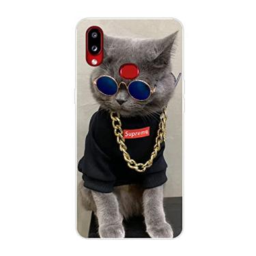 Imagem de Para Samsung A10S Capa de Silicone Macio Capa de Telefone para Samsung Galaxy A10S GalaxyA10S A 10S A107F Flor Cat, No.45, Para Samsung A10S