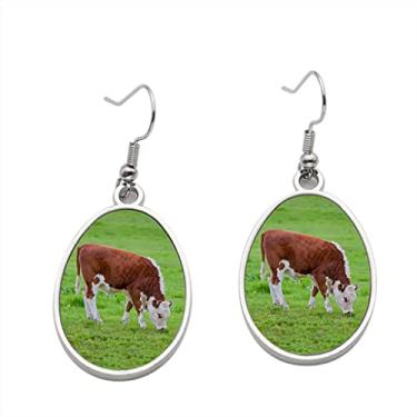Imagem de Brincos de vaca 4 – Brincos com pingente para meninas – Presente de festa de aniversário dos namorados