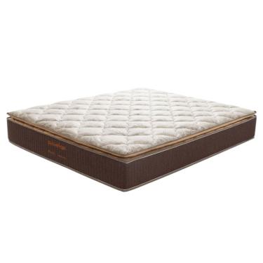 Imagem de Colchão King Bali Mola Ensacada (28x193x203) Bege e Marrom