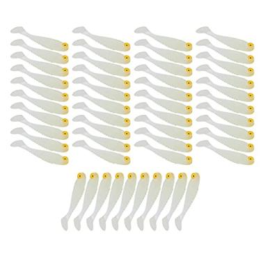Imagem de 01 Iscas de silicone, isca de pesca macia e segura, conveniente para pescadores para uso profissional para uso geral para pesca (linha)