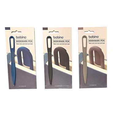 Imagem de Conjunto de 3 canetas marcadoras Bobino – Petróleo, ardósia e carvão