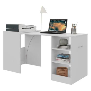 Imagem de Escrivaninha Mesa Dobrável Ibiza Multimóveis FG6000 Branca