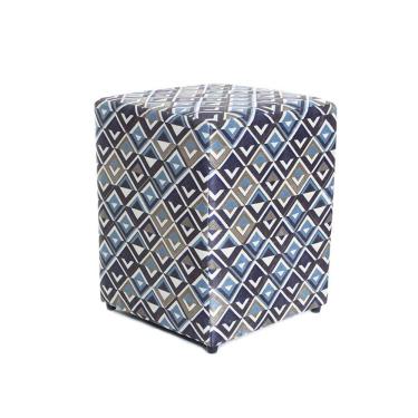 Imagem de Puff Quadrado 45cm Decorativo Estampado
