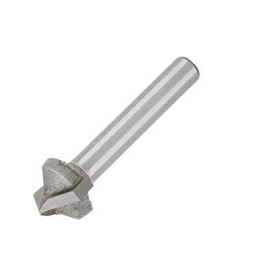 Imagem de Ferramenta de roteador, desempenho estável de brocas de roteador para engenheiro para casa (120°)