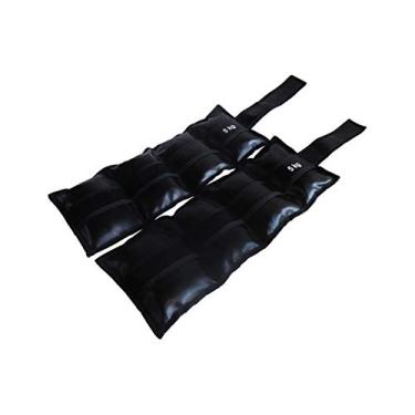 Imagem de Par de Caneleiras Tornozeleira Academia Ginástica 5,0kg