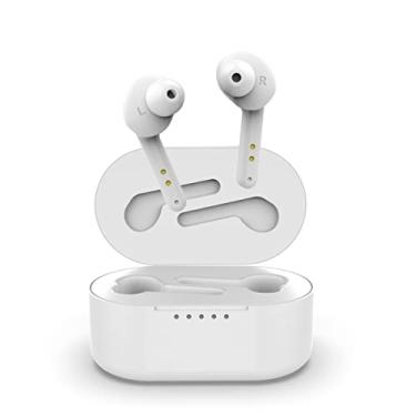 Imagem de Gshield Fone de Ouvido sem fio Bluetooth 5.0 Earbuds Flex, com Som Imersivo, Microfone Integrado, Carregamento Rápido, Resistente à Água e à Poeira, Certificação IPX 5, Branco