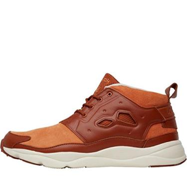 Imagem de Reebok Furylite Chukka L Mens Brown Mesh High Top Lace Up Sneakers Shoes 8