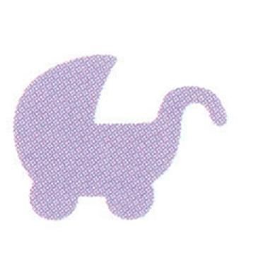 Imagem de Furador de Papel Regular ¾", 515077, formato Carrinho Bebe 15x11 mm, Kit