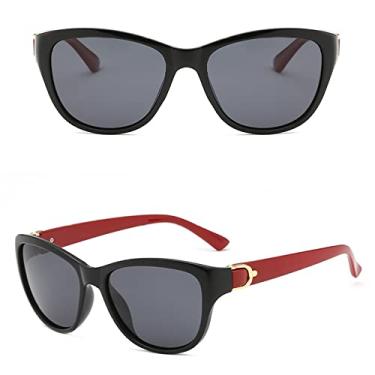 Imagem de Óculos de sol de luxo design olho de gato polarizados masculinos femininos elegantes óculos de sol femininos para condução Óculos de sol, C3, polarizados