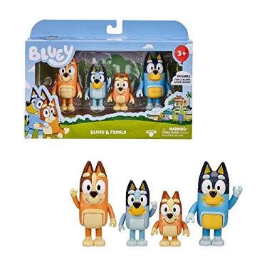 Imagem de BLUEY STORY - FAMILY 4 PACK FIGURES