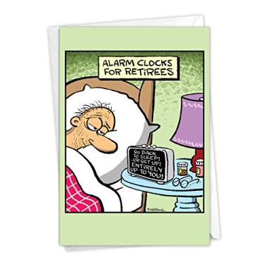 Imagem de Noveleiras de aposentadoria, Retiree Alarm Clock Retirement Card C6949RTG-US