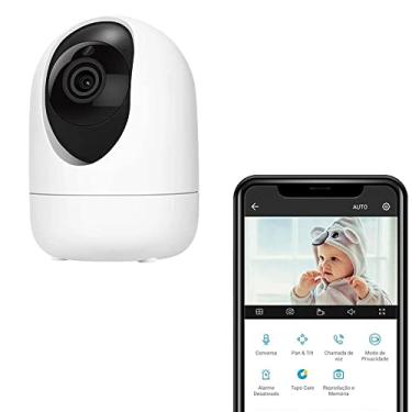Imagem de Câmera de Segurança Wi-Fi 360º IBMKIDS Full HD, Com Cartão 32GB