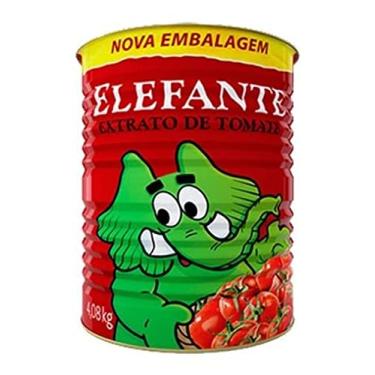 Imagem de Molho Extrato De Tomate Elefante 4,08kg