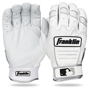 Imagem de Franklin Sports Luvas de beisebol MLB CFX Pro - pérola/branca/prata - adulto médio