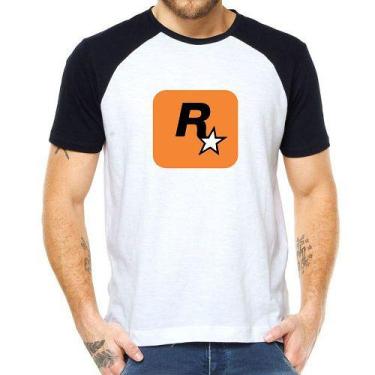 Imagem de Camiseta Camisa 100%  Algodão Logo Rockstar Games - Smart Stamp