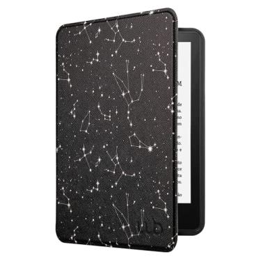 Imagem de WB Capa Kindle Paperwhite 11a geração 2021 - Ultra leve Silicone Flexível e Sensor Magnético - Constelação (Não Compatível com Paperwhite 10ª Geração ou Kindle 11ª Geração)