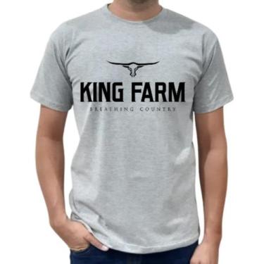 Imagem de Camiseta Masculina Country Texas Farm Unissex Algodão - Jk