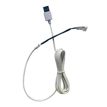 Imagem de Substituição de linha de de mouse USB Linha de fio de mouse macio para DeathAdder Essential 6400 DPI Mouse 1.7-2M de mouse macio durável Substituição de linha de mouse USB