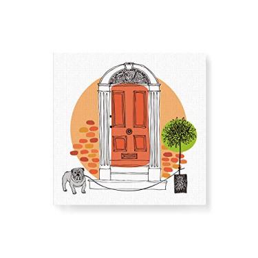 Imagem de Arte Maníacos Quadro Decorativo em Tela Canvas Porta Dog - 50x50cm