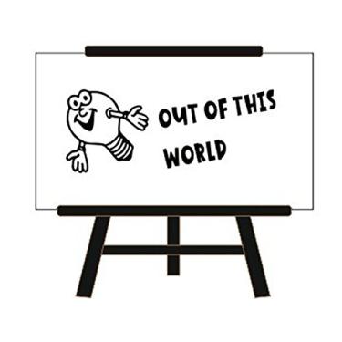 Imagem de Professor: Out of This World - Carimbo de borracha de autotinta para professor de borracha - Trodat 12,5 x 2-3/4"